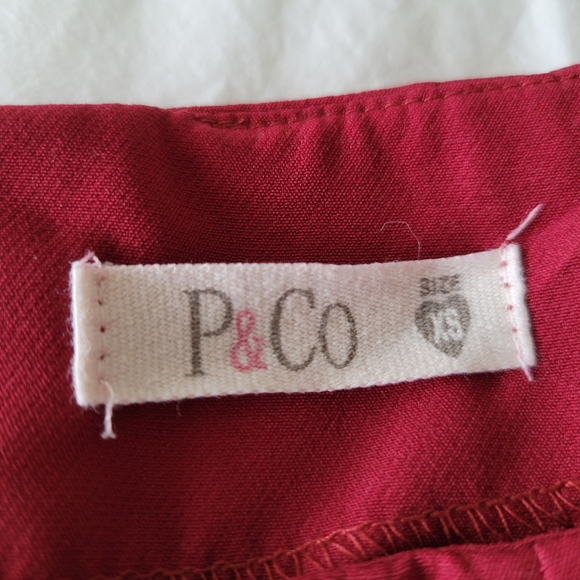 Red Skort Shorts - Picture 4 of 5